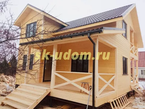 Строительство каркасного дома в Дмитровском районе Московской области