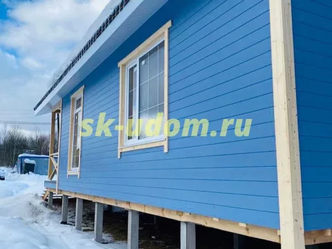 Строительство каркасного дома в Дмитровском районе Московской области