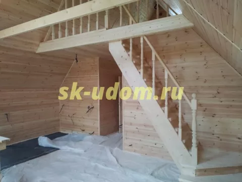 Строительство каркасного дома в ДНП Спутник Можайского района Московской области