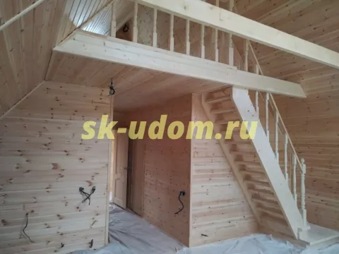 Строительство каркасного дома в ДНП Спутник Можайского района Московской области
