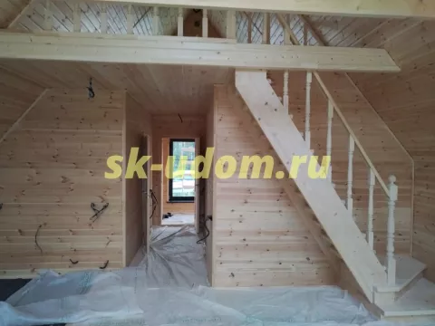 Строительство каркасного дома в ДНП Спутник Можайского района Московской области