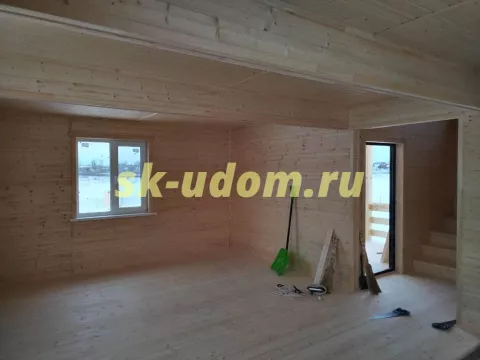 Строительство каркасного дома в п. Добрый берег городского округа Клин Московской области