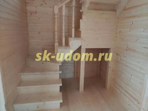 Строительство каркасного дома в п. Добрый берег городского округа Клин Московской области