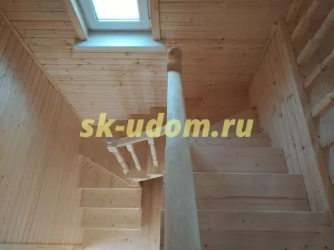 Строительство каркасного дома в п. Добрый берег городского округа Клин Московской области