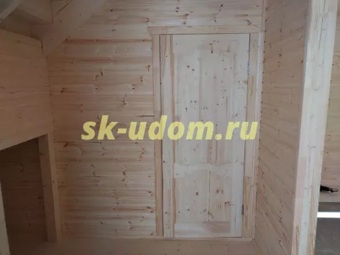 Строительство каркасного дома в п. Добрый берег городского округа Клин Московской области