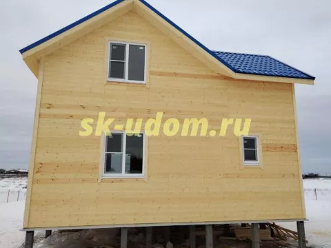 Строительство каркасного дома в п. Добрый берег городского округа Клин Московской области