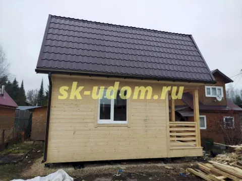 Строительство каркасного дома в СНТ Дорожник Судогодского района Владимирской области
