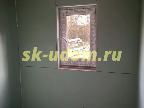 Строительство каркасного дома в д. Дурыкино Солнечногорского района Московской области