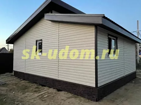 Строительство каркасного дома в д. Дурыкино Солнечногорского района Московской области