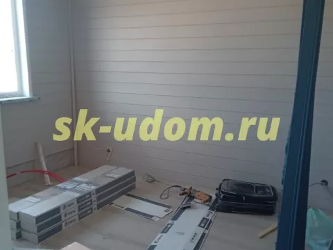 Строительство каркасного дома в д. Дворищи Киржачского района Владимирской области