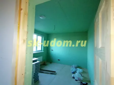Строительство каркасного дома Барнхаус в д. Дядьково Дмитровского района Московской области