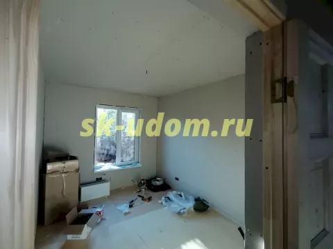 Строительство каркасного дома Барнхаус в д. Дядьково Дмитровского района Московской области