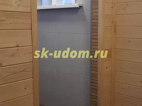 Строительство каркасного дома-бани в п. Эко Озеро Волоколамского района Московской области
