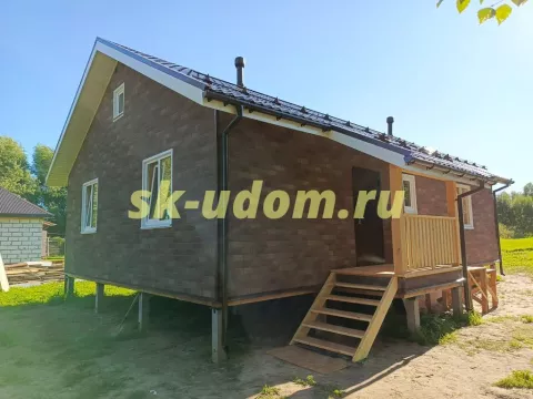 Строительство каркасного дома в с. Ельтесуново Собинского района Владимирской области