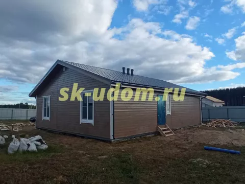 Строительство каркасного дома в с. Филипповское Владимирской области