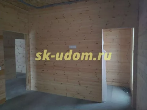Строительство каркасного дома Барнхаус в д. Глазово Солнечногорского района Московской области