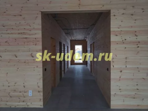 Строительство каркасного дома Барнхаус в д. Глазово Солнечногорского района Московской области