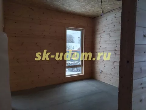 Строительство каркасного дома Барнхаус в д. Глазово Солнечногорского района Московской области