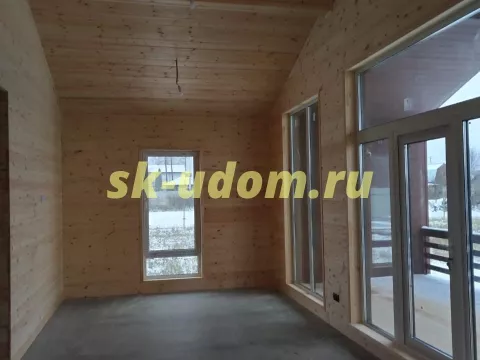 Строительство каркасного дома Барнхаус в д. Глазово Солнечногорского района Московской области