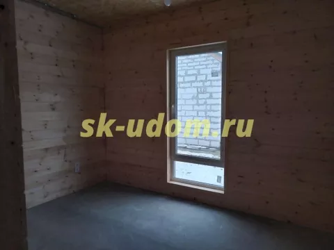 Строительство каркасного дома Барнхаус в д. Глазово Солнечногорского района Московской области