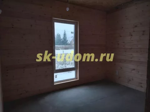 Строительство каркасного дома Барнхаус в д. Глазово Солнечногорского района Московской области