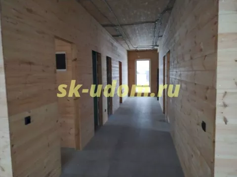 Строительство каркасного дома Барнхаус в д. Глазово Солнечногорского района Московской области