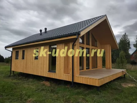 Строительство каркасного дома в с. Гнездилово Суздальского района Владимирской области