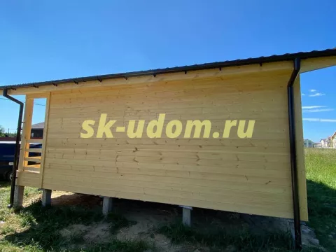 Строительство каркасного дома в д. Грибово Петушинского района Владимирской области