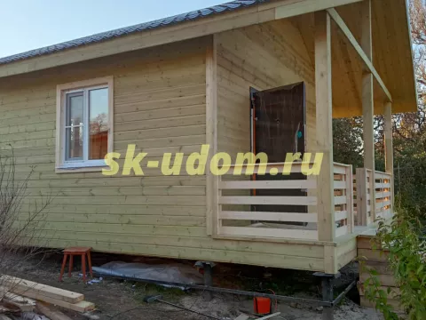 Строительство каркасного дома в д. Харламово Дмитровского района Московской области