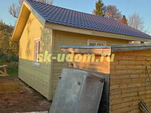 Строительство каркасного дома в д. Харламово Дмитровского района Московской области