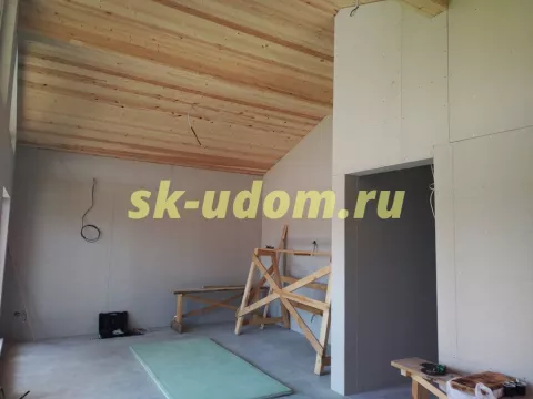 Строительство каркасного дома в д. Калачево Ивановской области