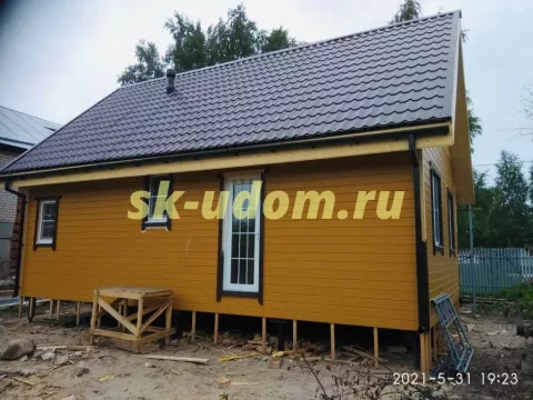 Строительство каркасного дома в д. Угор Собинского района Владимирской области