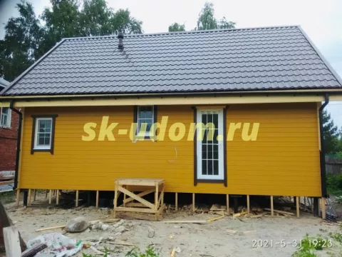 Строительство каркасного дома в д. Угор Собинского района Владимирской области