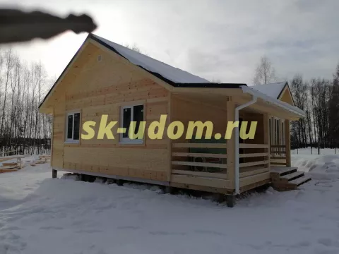 Строительство каркасного дома в д. Карпово Киржачского района Владимирской области