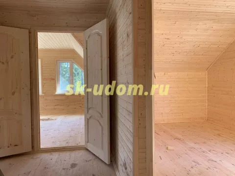 Строительство каркасного дома для постоянного проживания под ключ в посёлке Киевский Нарофоминского района Московской области