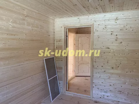 Строительство каркасного дома для постоянного проживания под ключ в посёлке Киевский Нарофоминского района Московской области