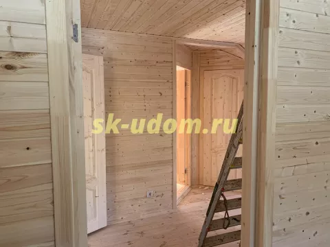 Строительство каркасного дома для постоянного проживания под ключ в посёлке Киевский Нарофоминского района Московской области