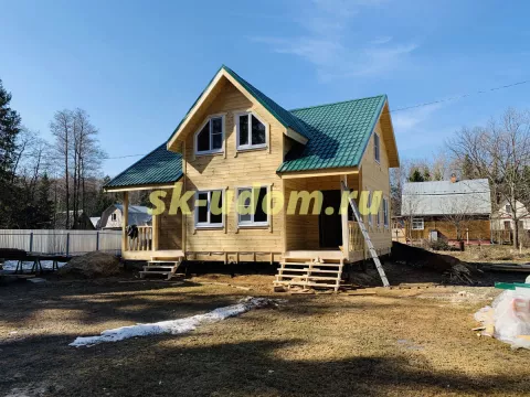 Строительство каркасного дома для постоянного проживания под ключ в посёлке Киевский Нарофоминского района Московской области