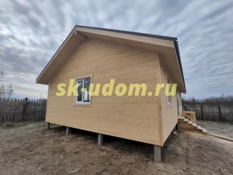 Строительство каркасного дома в с. Китово Шуйского района Ивановской области