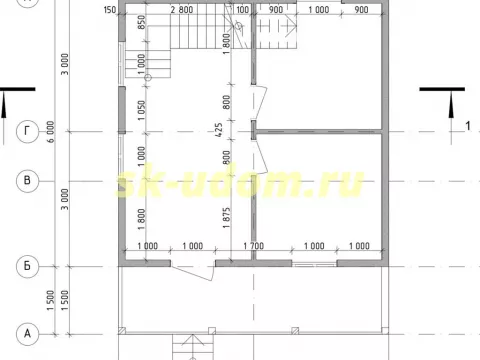 Строительство каркасного дома в д. Князьчино Талдомского района Московской области