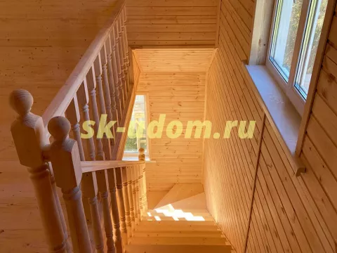 Строительство каркасного дома в д. Князьчино Талдомского района Московской области