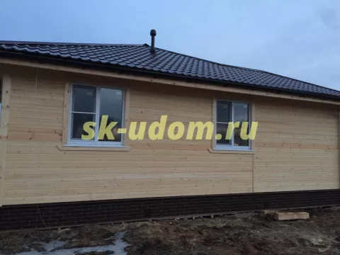 Строительство каркасного дома в городе Коломна Московской области