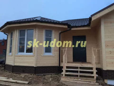 Строительство каркасного дома в городе Коломна Московской области