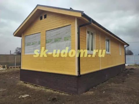 Строительство каркасного дома в д. Конино Собинского района Владимирской области