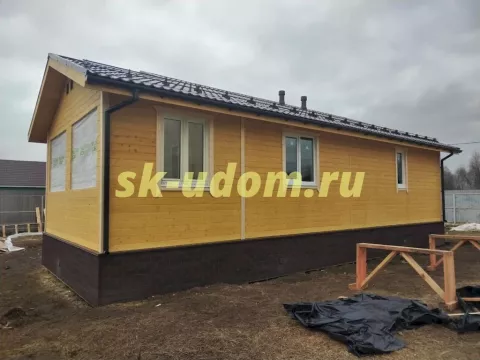 Строительство каркасного дома в д. Конино Собинского района Владимирской области