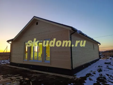 Строительство каркасного дома в с. Кораблино Рязанской области