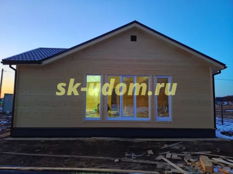Строительство каркасного дома в с. Кораблино Рязанской области