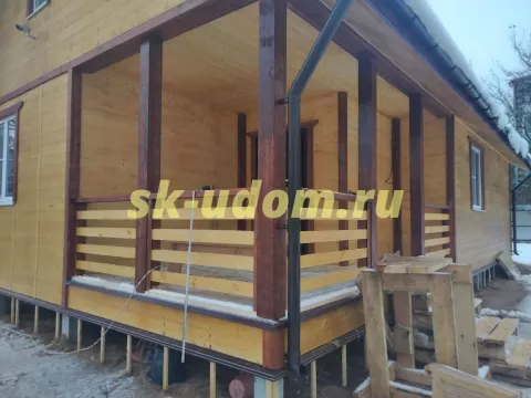 Строительство каркасного дома в г. Костерево Петушинского района Владимирской области