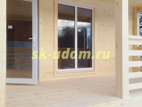 Строительство каркасного дома в г. Костерёво Владимирской области