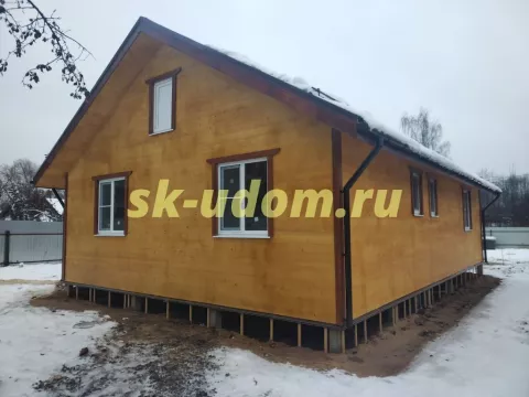 Строительство каркасного дома в г. Костерево Петушинского района Владимирской области